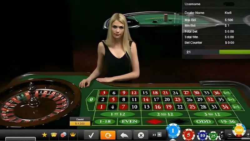 Roulette Vvvwin đa dạng, hấp dẫn và đậm chất châu Âu.